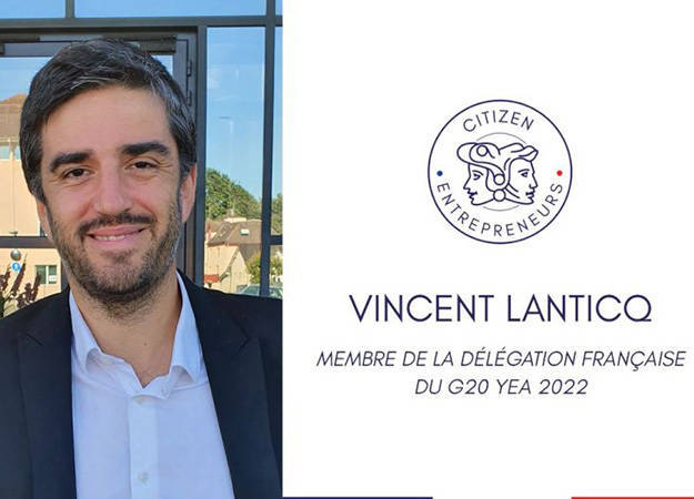 Photo de la news Vincent Lanticq, membre de la dlgation franaise lors du G20